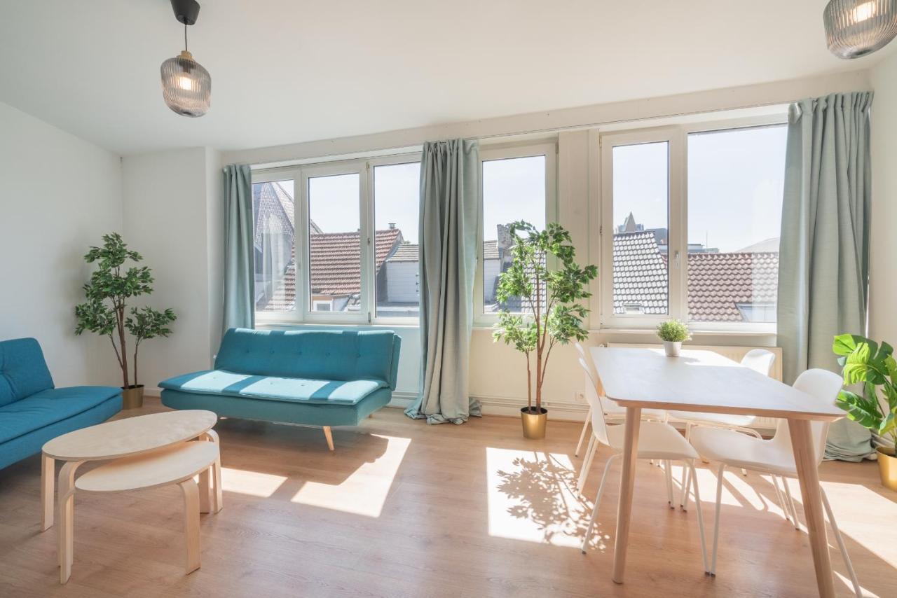 Large Antwerp City Center Apartments Eksteriør billede